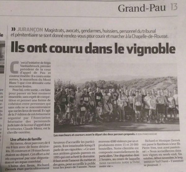 COURSE FOULEES JUDICIAIRE 2016